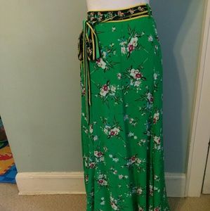 New York And company Wrap skirt Floral